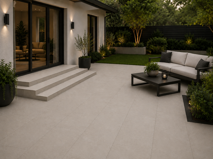Limestone Sand Anti-Slip Porcelain Floor Tile 24x48"