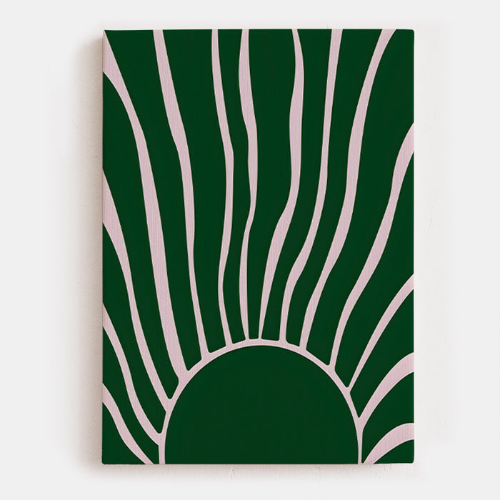 Lines of a New Dawn Canvas