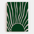 Lines of a New Dawn Canvas