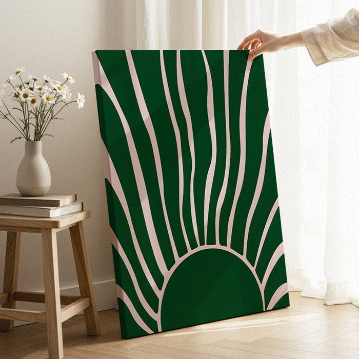 Lines of a New Dawn Canvas