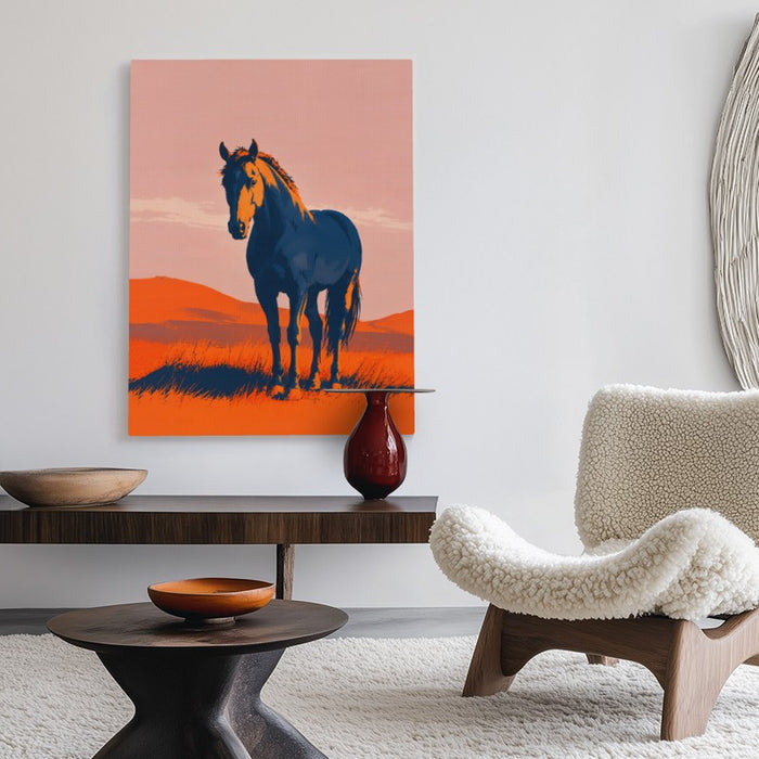 Lone Wanderer Canvas — Canvas Vertical #02