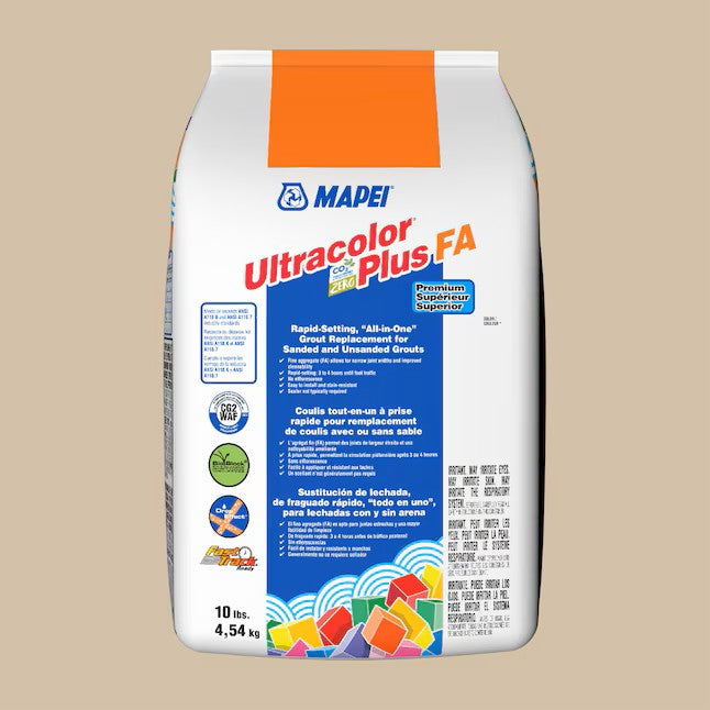 MAPEI 10LB Ultracolor Plus FA Grout Bone