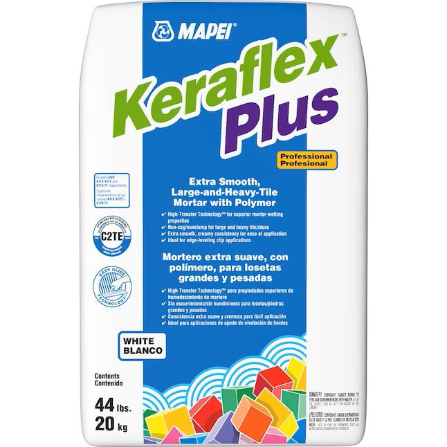 MAPEI Keraflex Plus White 44lbs