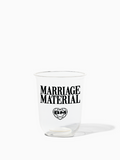 Marriage Material™ - TOSSWARE × BRIDEMERCH - NATURAL 16oz Arc Cup - Black