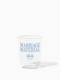 Marriage Material™ - TOSSWARE × BRIDEMERCH - NATURAL 16oz Arc Cup - Blue