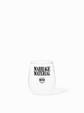 Marriage Material™ - TOSSWARE × BRIDEMERCH - POP 14oz Vino - Black
