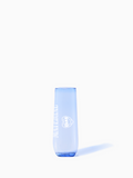 Marriage Material - Tossware × BRIDEMERCH - POP 9oz Flute Royal Blue - White