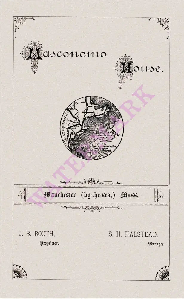 Masconomo House, Manchester-by the Sea, Massachusetts 1881
