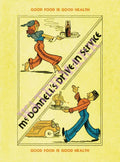 McDonnell's Drive-in, Los Angeles, 1940s Menu Art