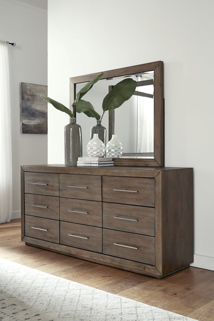 Melbourne Mirror #8D6483 -Dark Pine