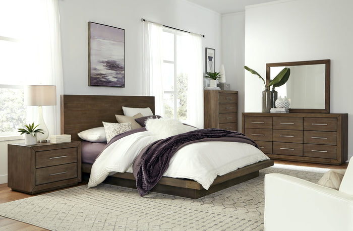 Melbourne Mirror #8D6483 -Dark Pine