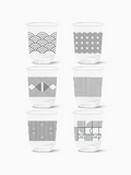 Modern Geometric - NATURAL 16oz Arc