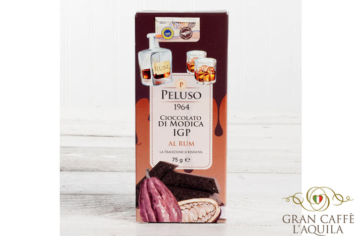 MODICA CHOCOLATE IGP AL RUM - PELUSO 75g