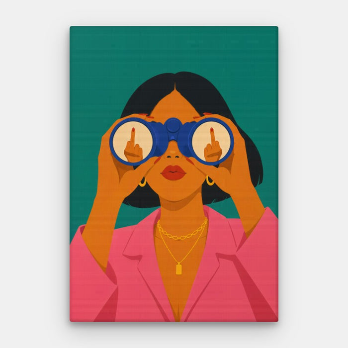 Monday Mood Canvas — Canvas Vertical #01