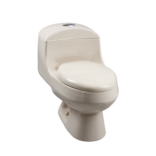 Monte Carlo High Efficiency Elongated Front Toilet in Bone