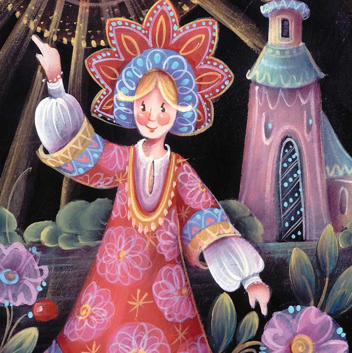 Morning Greeting - Slavic Portrait - JP1143