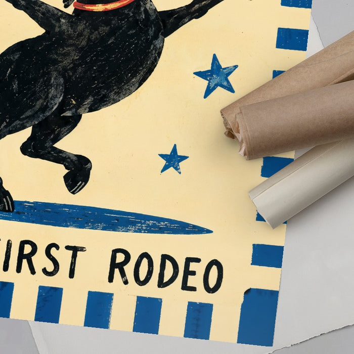 My First Rodeo — Art Print Vertical #06