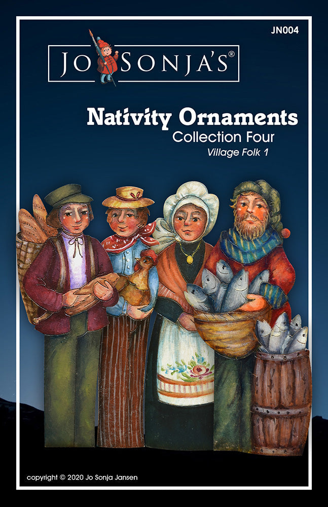 Nativity Ornaments - 5 collection bundle - FREE US Shipping