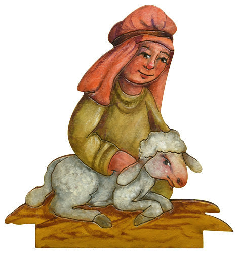 Nativity Ornaments - Collection Three - Shepherds & Cow - JN003
