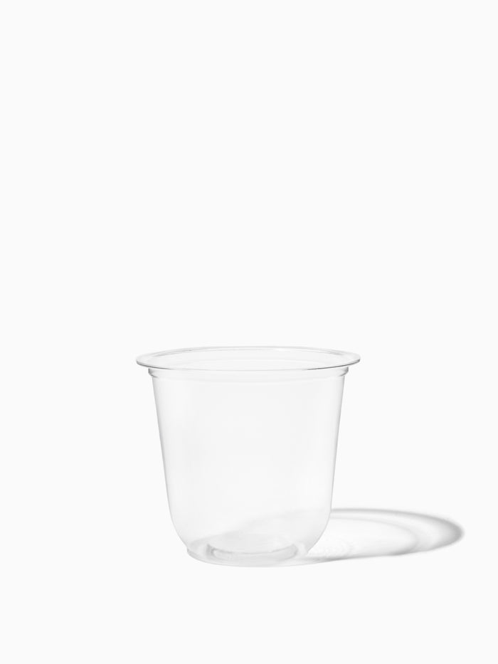 NATURAL 12oz Rounded Bottom Compostable Arc 98mm Cup