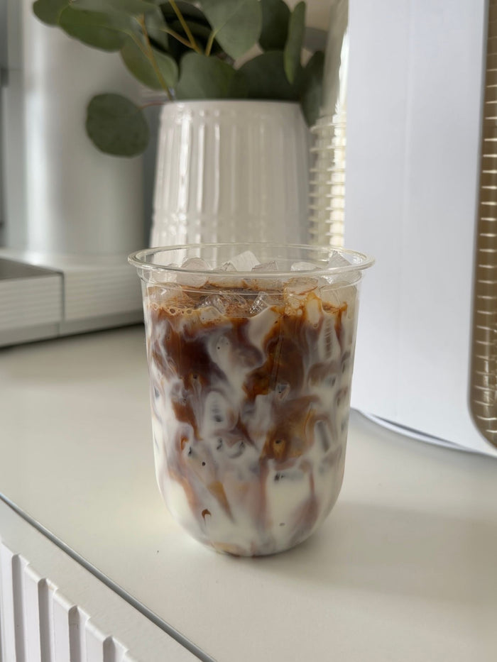 NATURAL 16oz Rounded Bottom Compostable Arc 98mm Cup - Bulk - 1000/Case