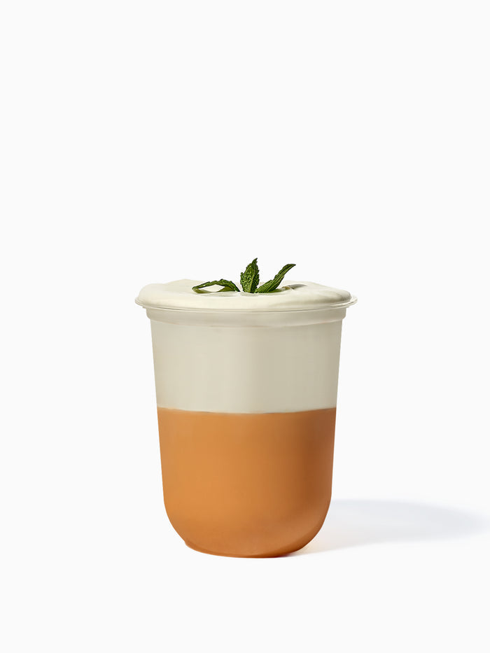 NATURAL 16oz Rounded Bottom Compostable Arc 98mm Cup
