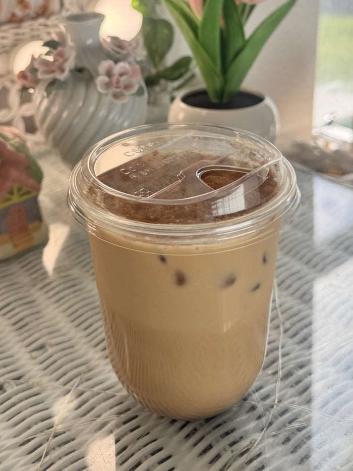 NATURAL 16oz Rounded Bottom Compostable Arc 98mm Cup