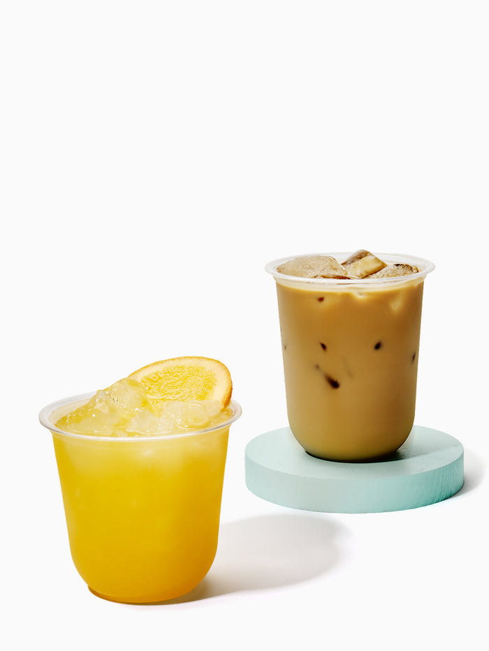 NATURAL 16oz Rounded Bottom Compostable Arc 98mm Cup