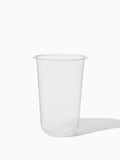 NATURAL 20oz Rounded Bottom Compostable Arc 98mm Cup - Bulk - 1000/Case