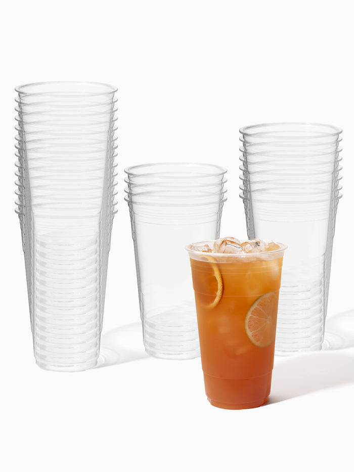 NATURAL 24oz Classic Compostable Cup - Bulk - 600/Case