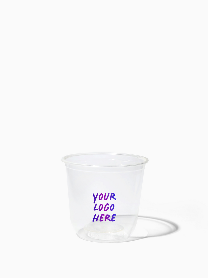 NATURAL 6oz Rounded Bottom Compostable Arc Cup