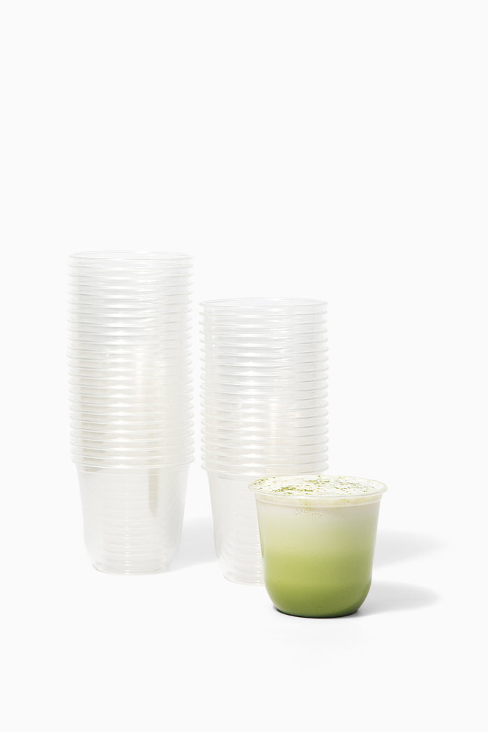 NATURAL 6oz Rounded Bottom Compostable Arc Cup