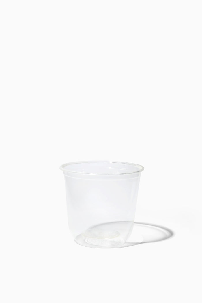 NATURAL 6oz Rounded Bottom Compostable Arc Cup