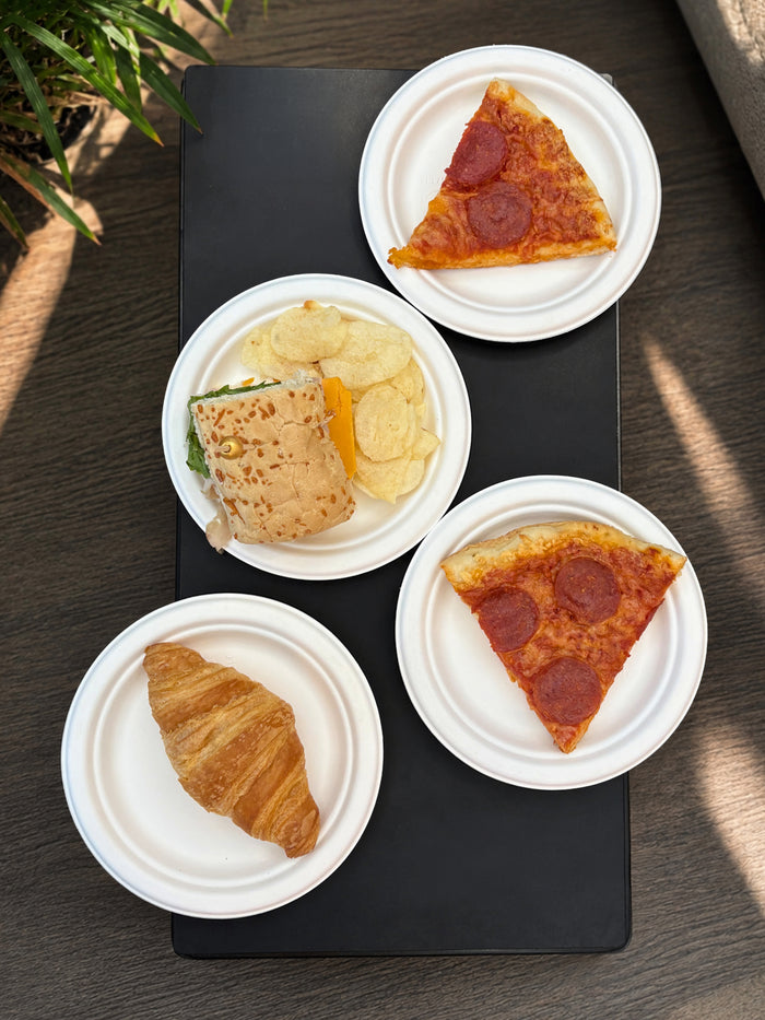 NATURAL 7" Compostable Round Plate