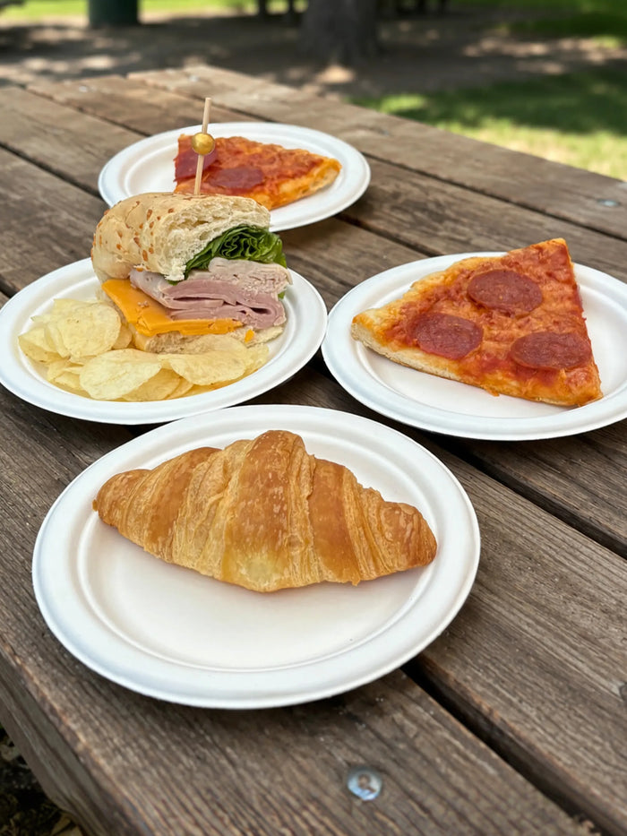 NATURAL 7" Compostable Round Plate