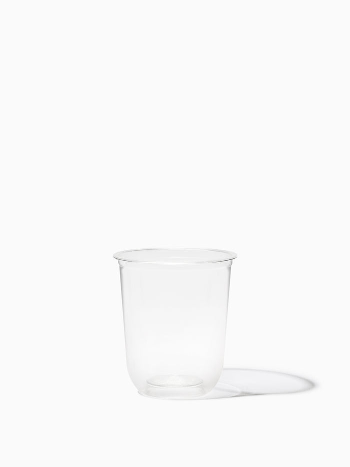 NATURAL 8oz Rounded Bottom Compostable Arc Cup - Bulk - 1000/Case