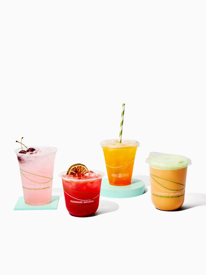 NATURAL 98mm Compostable Sip Lids