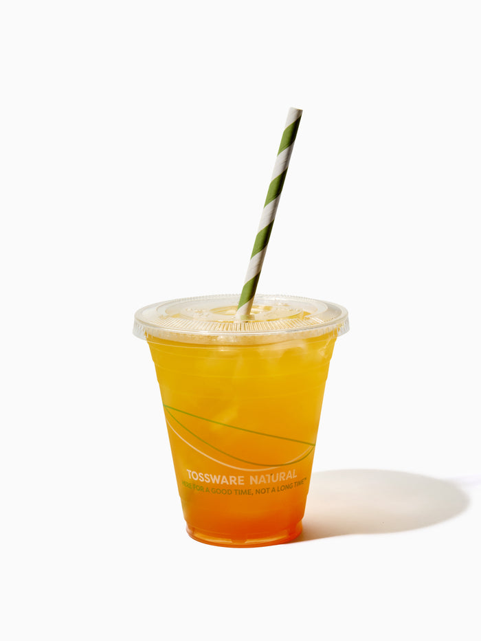 NATURAL 98mm Compostable Straw Lids