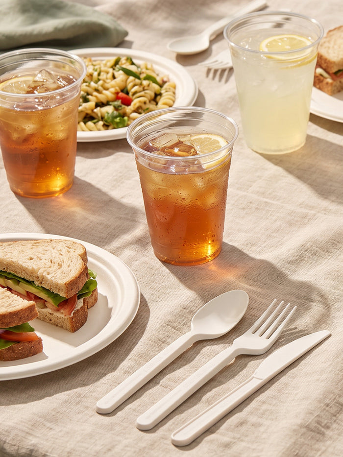 NATURAL Compostable Assorted Cutlery Set