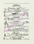 New England Rubber Clubbe Thanksgiving Dinner Boston 1901
