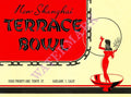 New Shanghai Terrace Bowl, Oakland 1940s Menu Art