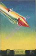 New Year’s Rocket Cumberland Hotel London 1935 Vintage British Menus