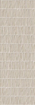 Node Sand MT 16x47" Ceramic White Body Wall Tile