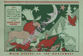 North Coast Limited Main Street of the North West 1951 Menu Art