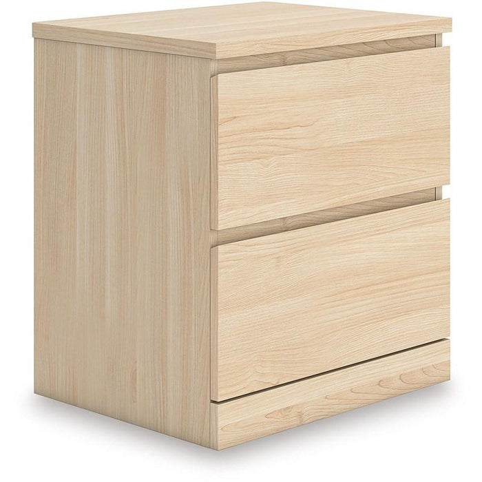 Onita 2 Drawer Nightstand in Natural
