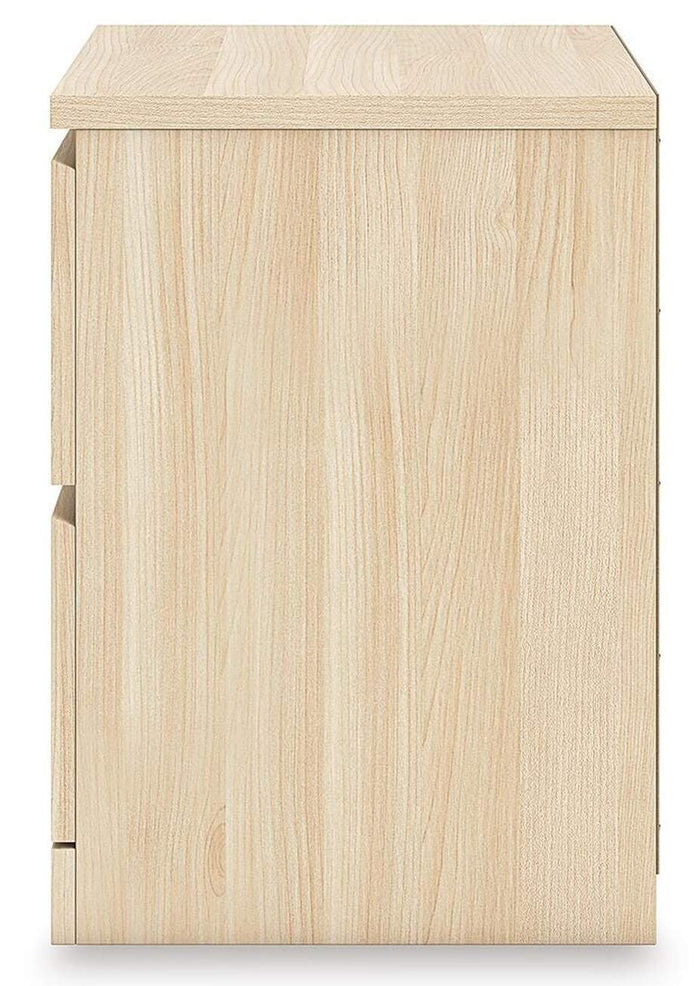 Onita 2 Drawer Nightstand in Natural