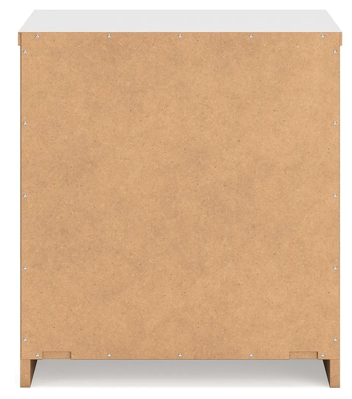 Onita 2-Drawer Nightstand in White