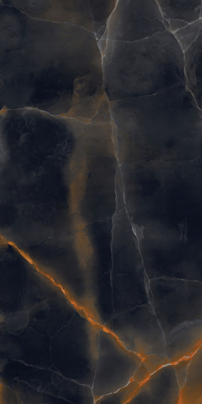Onyx Ocean Black 24x47" Porcelain Floor Tile