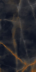 Onyx Ocean Black 24x47" Porcelain Floor Tile