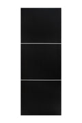 OPE039 36"x80" Solid Core Door in Black Rose